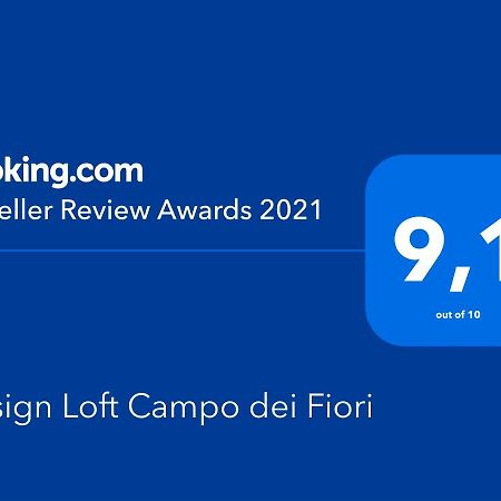 Design Loft Campo Dei Fiori Apartamento Roma Exterior foto